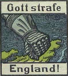 gott strafe england poster